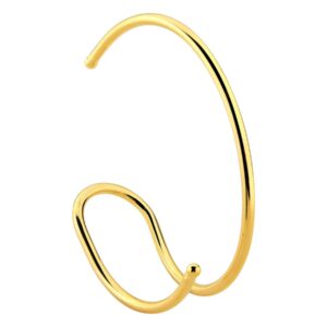 Meio Bracelete Liso Ajustável