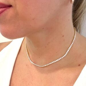 Colar choker Riviera Cristal