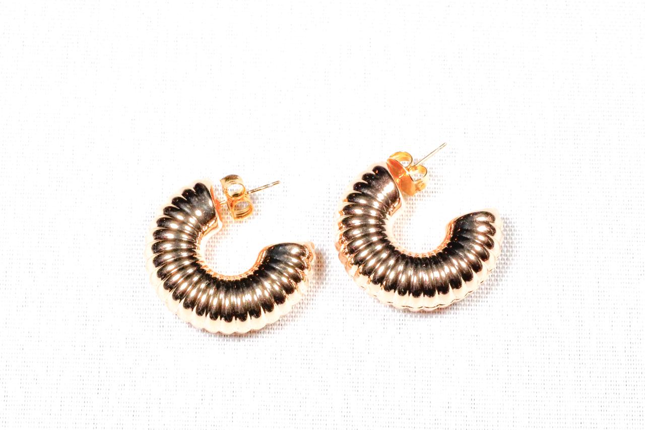 Brinco Argola - Tubo com Riscos