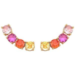 Brinco Ear Cuff Colorido