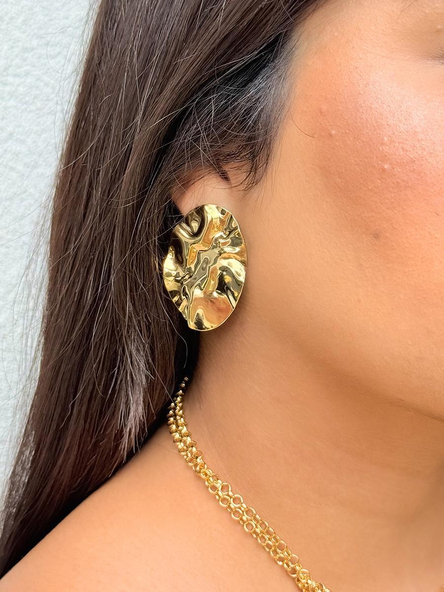 Brinco Oval Orgânico