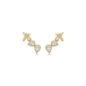Brinco Ear Cuff Quatro Gotas