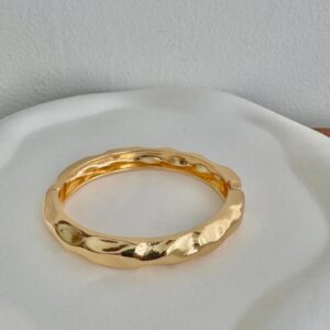 Bracelete Gold Textura