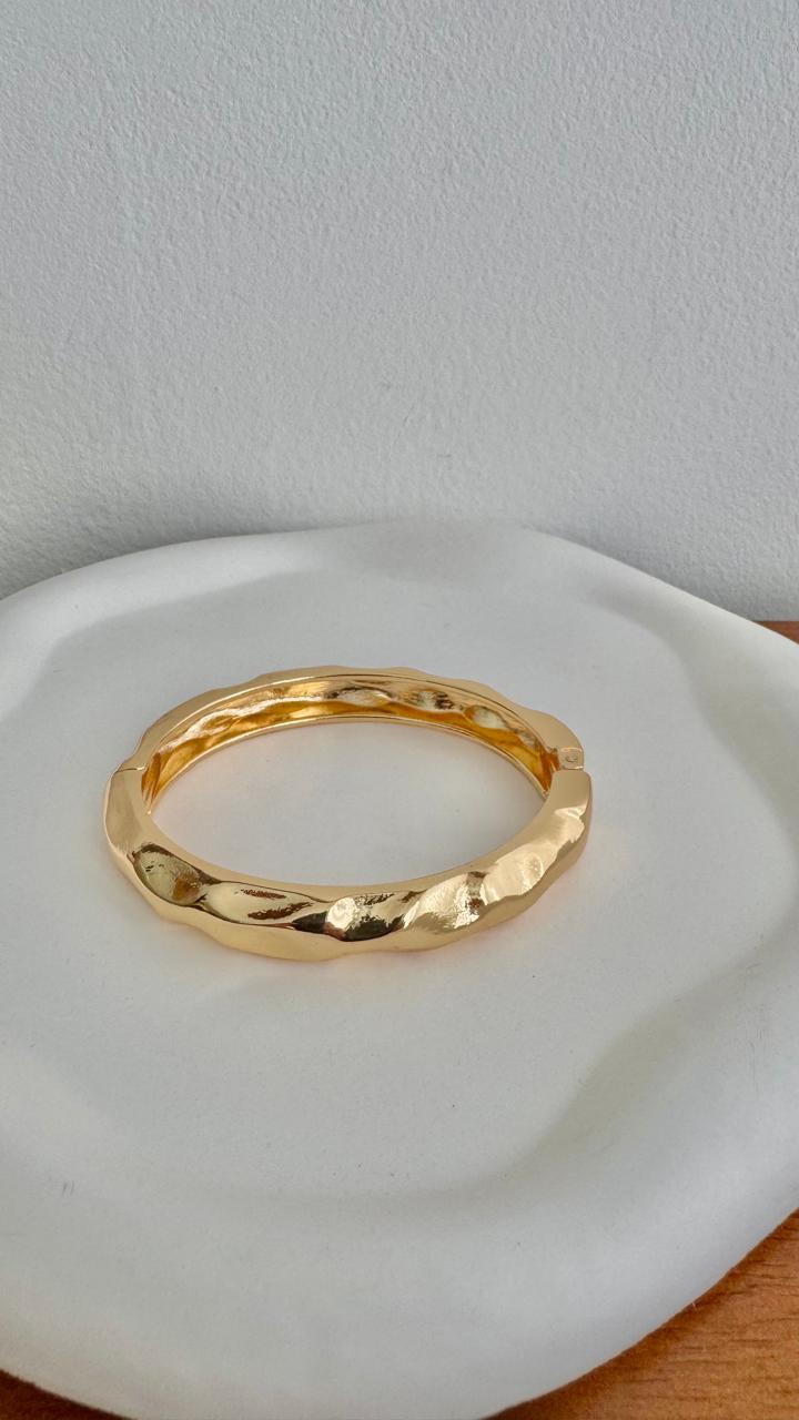 Bracelete Gold Textura
