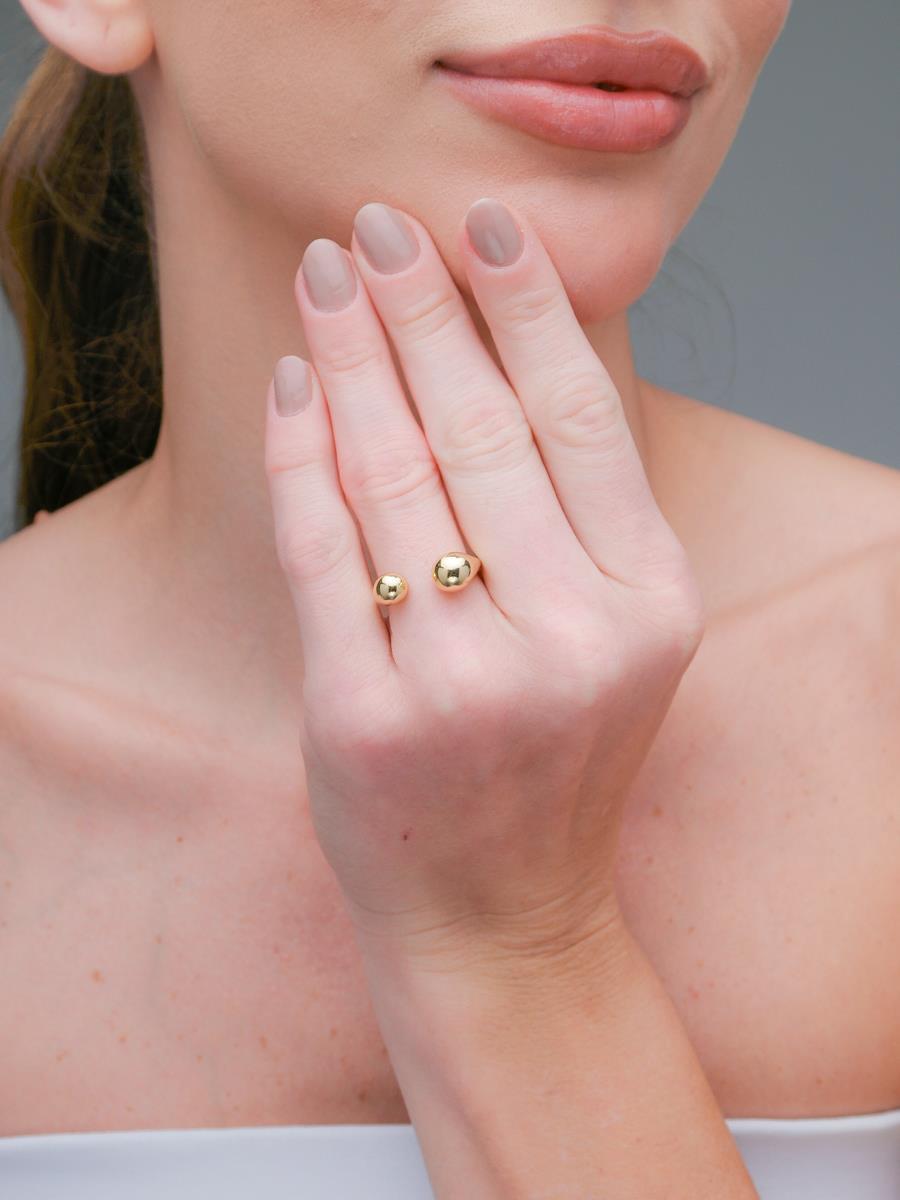 Anel Dueto Imperial Dourado