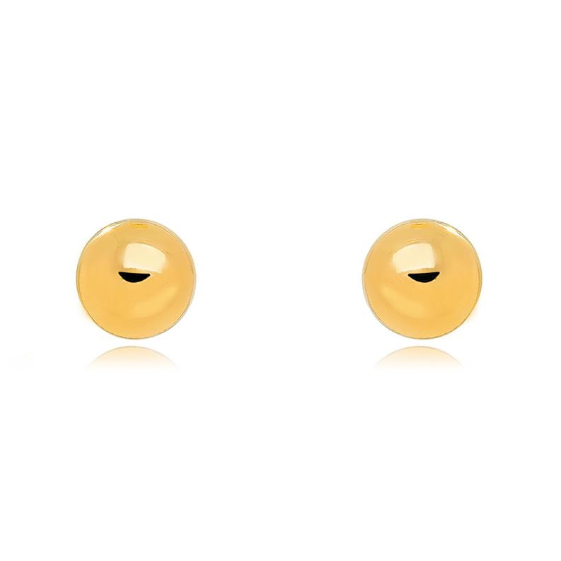 Brinco Ponto de Luz Dourado