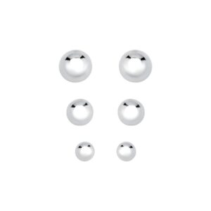 Trio Bolinha Prata
