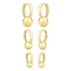 Trio Argola com Esfera
