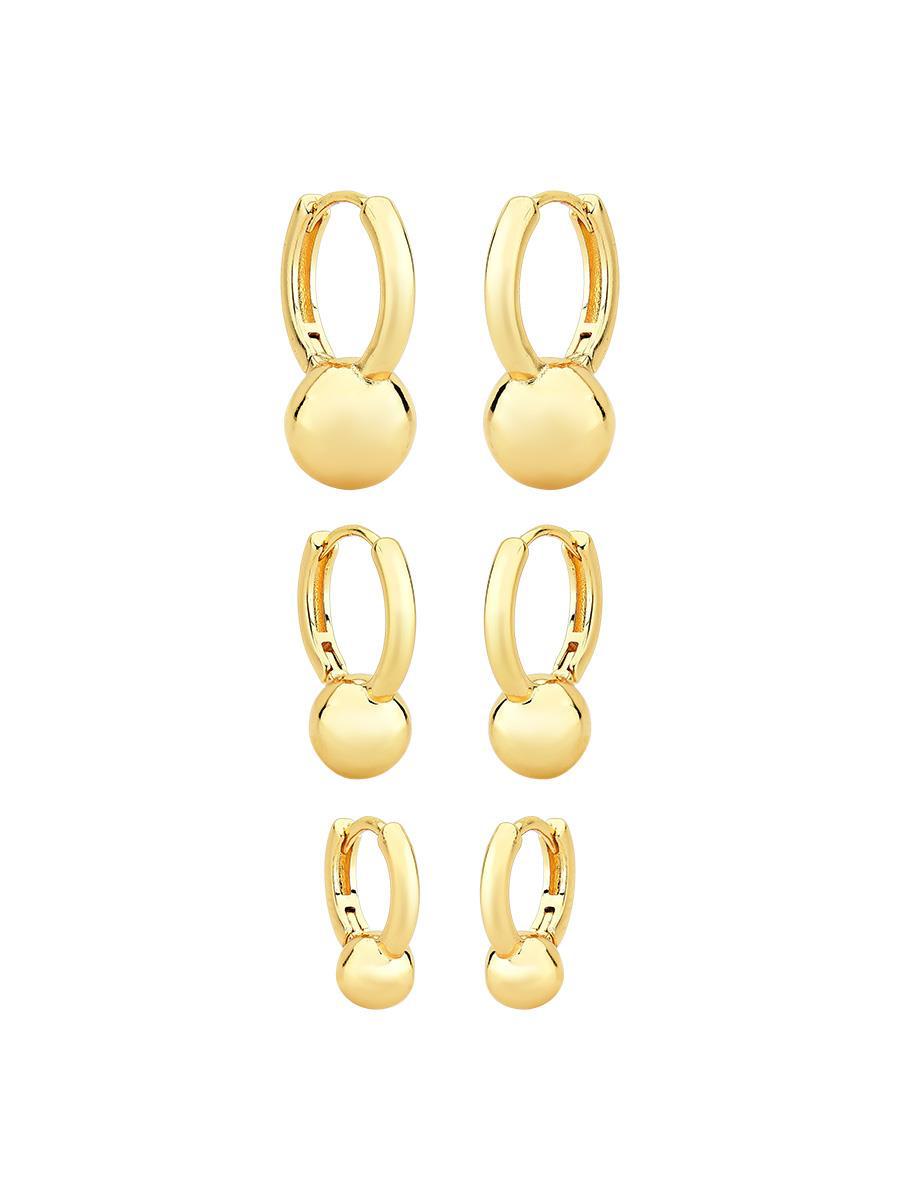 Trio Argola com Esfera