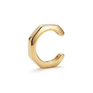 Piercing Liso Dourado