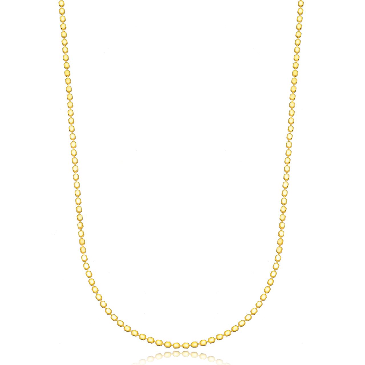 Choker Bolinhas Douradas
