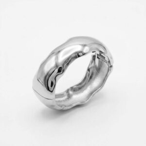 Bracelete Escultura Branco