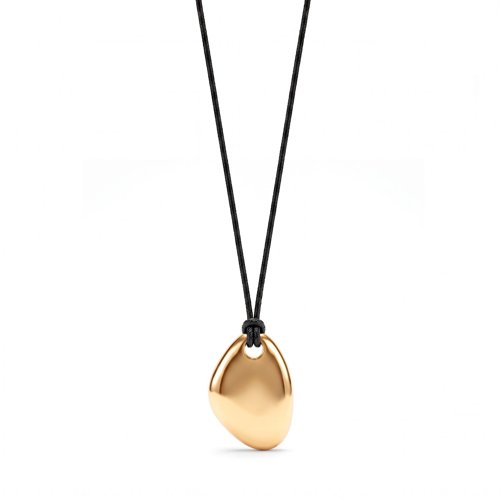 Colar Escultura Dourado